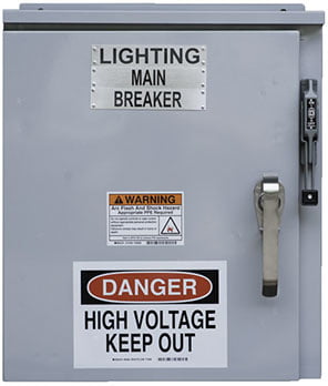 TYA Aluminum Control Panel Exterior