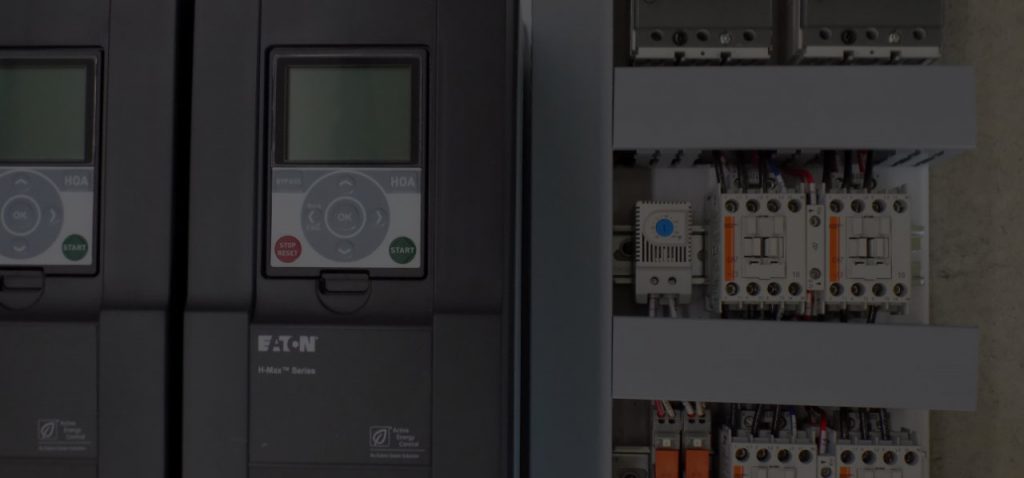 Control Panel Interior- VFDs